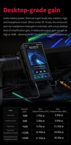 FiiO M17 Music Player