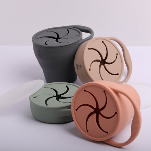 كوب الوجبات الخفيفة بني Snack Cup