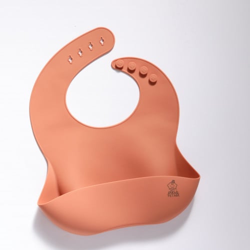 صدارة سيليكون روز غامق Silicone Bib