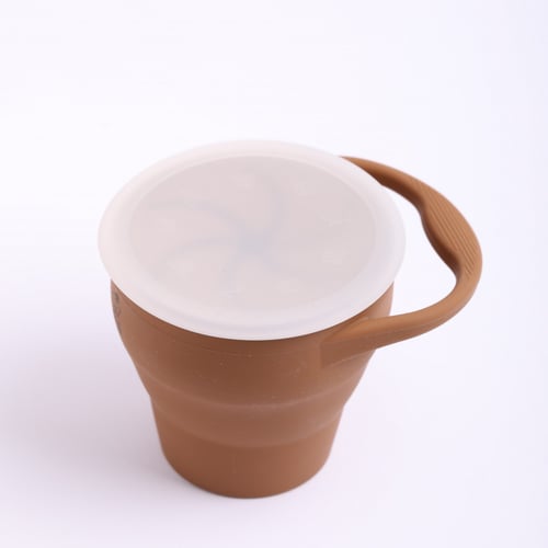 كوب الوجبات الخفيفة بني Snack Cup