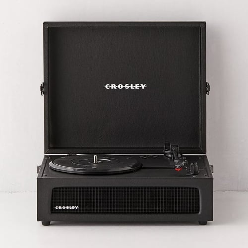 Crosley Voyager Black Portable Bluetooth Audio Tur...