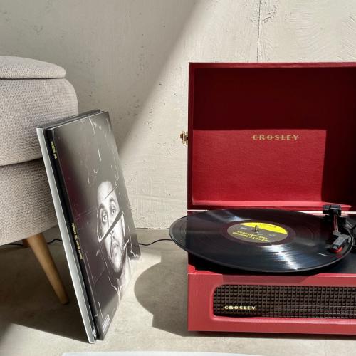 Crosley record player - Red