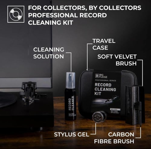Big Fudge Vinyl Record Cleaning Kit