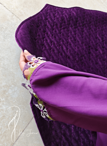 شرشف صلاة لف موف مزين بالاويا الفاخر من لاجور