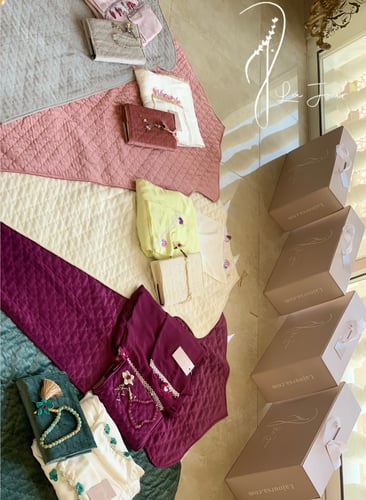 مجموعة 5أطقم شراشف لف كروشيه قطن