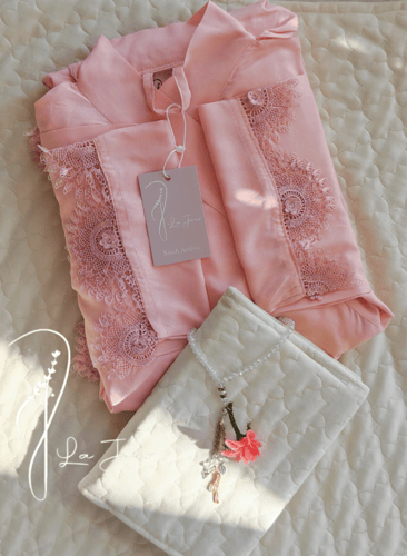 شرشف صلاة لف بنك فاتح مزين بالاويا تركي يدوي