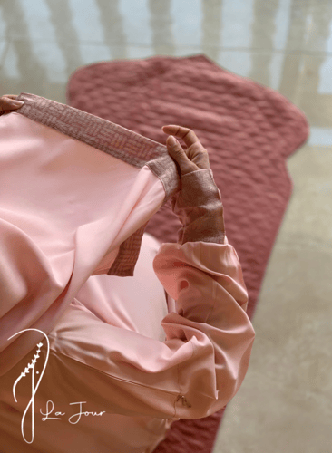 224506 شرشف صلاة باتيك وردي سستة.