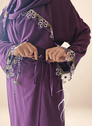 شرشف صلاة لف موف مزين بالاويا الفاخر من لاجور