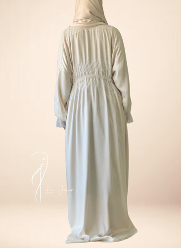 شرشف صلاة سستة دانتيل بيج