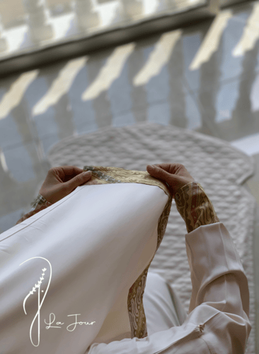 شرشف صلاة رسم باتيك بيج سستة . .