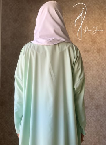 شرشف سادة أخضر باستيل سستة