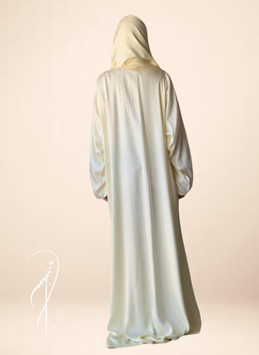 شرشف صلاة سستة أبيض مع أويا فوشي