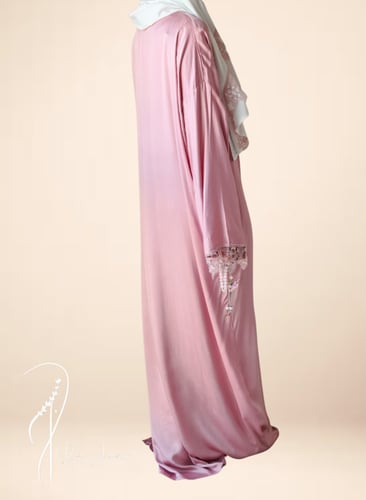 شرشف صلاة لف وردي بصلي اويا من لاجور