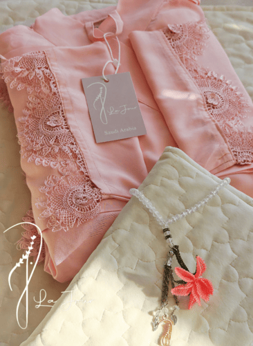 شرشف صلاة لف بنك فاتح مزين بالاويا تركي يدوي