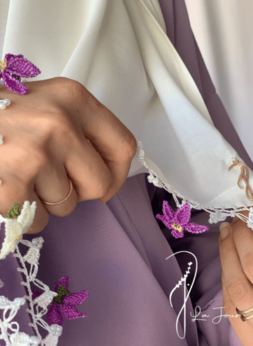 شرشف صلاة لف موف بالكروشبه و الورد الاويا الفاخر ط...