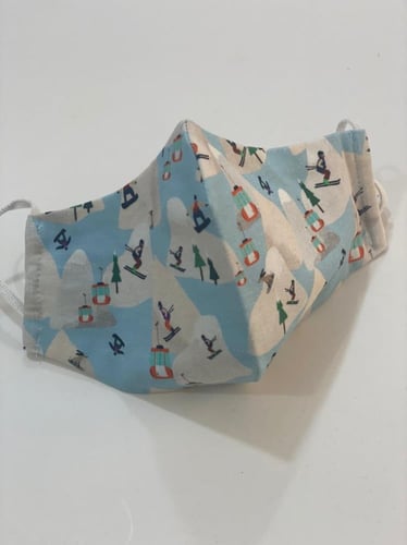 #3 منقوش رجل الثلج قطن