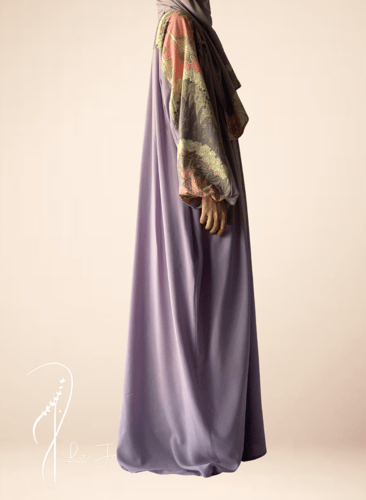 شرشف صلاة باتيك لف مفتوح موف لفندر باستيل وبنك