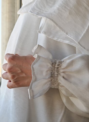 ثوب عباية حج وعمرة أبيض