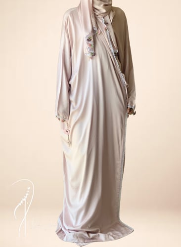 شرشف صلاة لف بارد وردي بالكروشيه و ورد الأويا من ل...