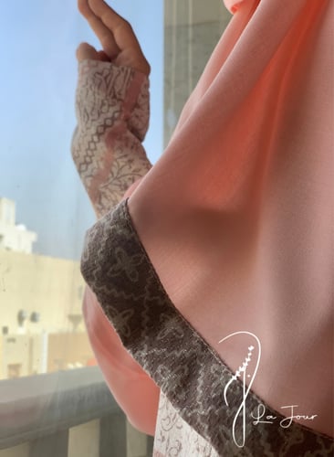 شرشف صلاة باتيك وردي سستة