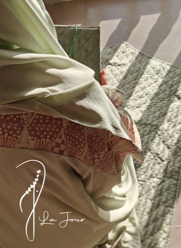 شرشف صلاة لف تيفني رسم باتيك يدوي