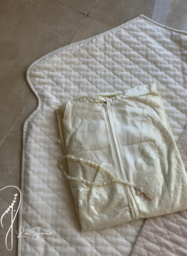 مجموعة 5أطقم شراشف سستة دانتيل قطن ستان