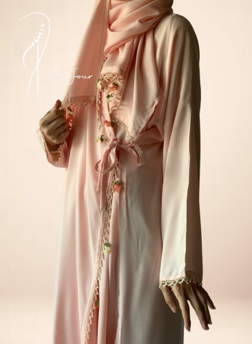 شرشف صلاة لف وردي بالكروشبه و الورد الاويا الفاخر...