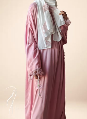 شرشف صلاة لف وردي بصلي اويا من لاجور