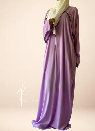 شرشف صلاة بنفسجي باستيل سستة كروشيه يدوي