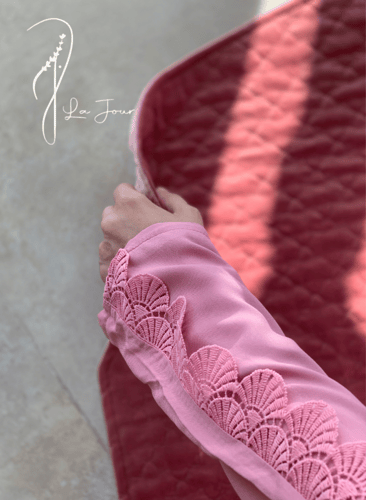 شرشف صلاة لف جبير وردي بصلي