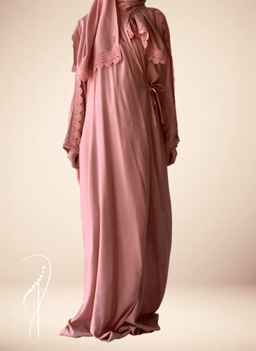 شرشف صلاة لف جبير وردي بصلي