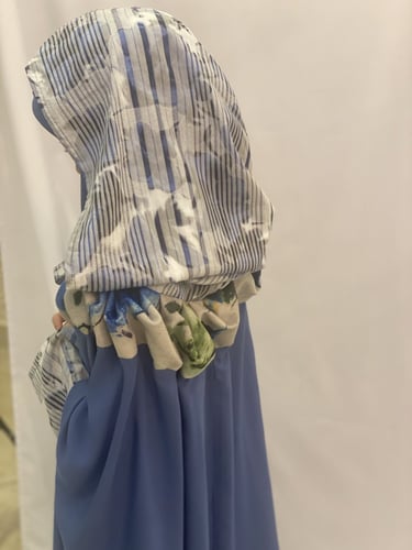 شرشف صلاة ازرق