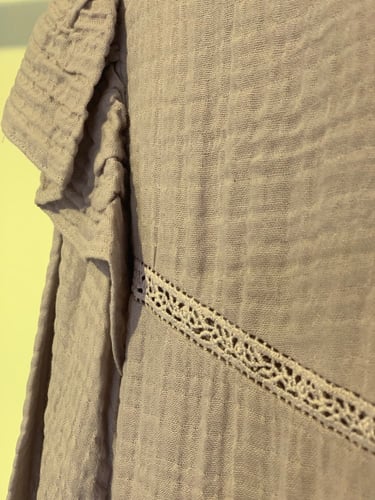 فستان كتان لفندر