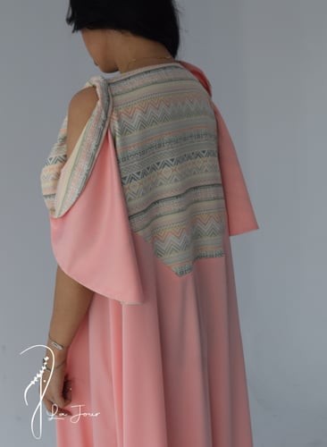 ثوب كم فراشة خربزي