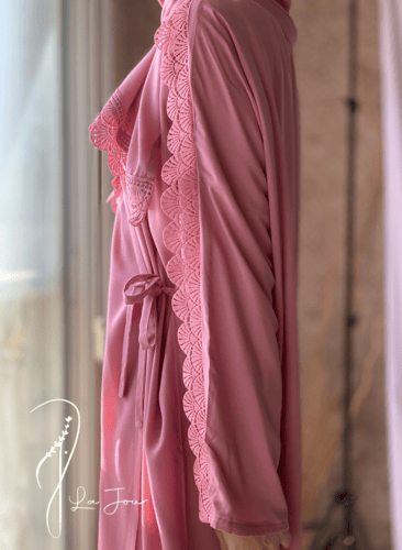 شرشف صلاة لف جبير وردي بصلي