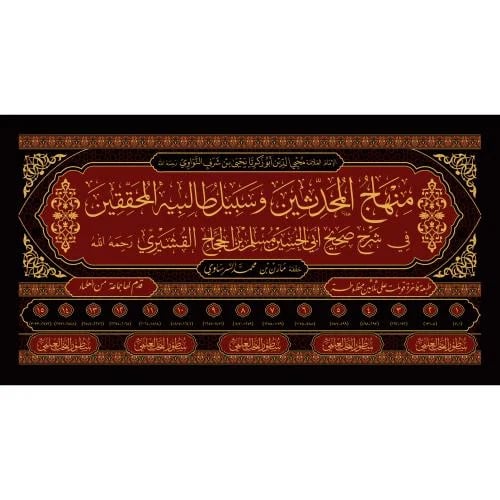 منهاج المحدثين وسبيل طالبيه المحققين في شرح صحيح مسلم 15/1