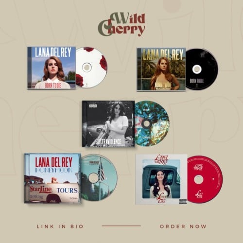 Lana Del Rey CDs collection