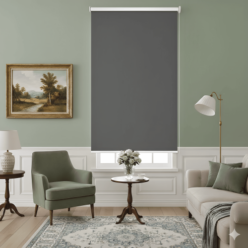 ستاره لون رمادي غامق عازله للضوء وحاجبه لنور الشمس...