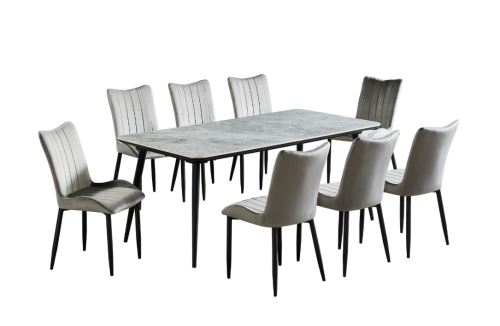 طقم طاولة طعام مكون 8 اشخاص