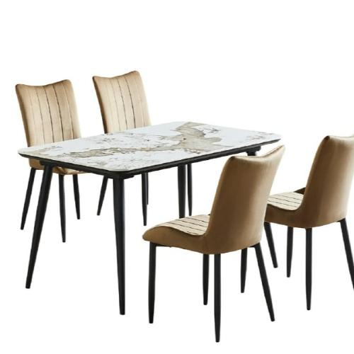 طقم طاولة طعام مكون من 4 اشخاص