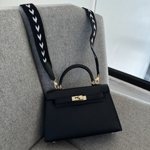 كيلي أسود هاردوير ذهبي - 2Strap