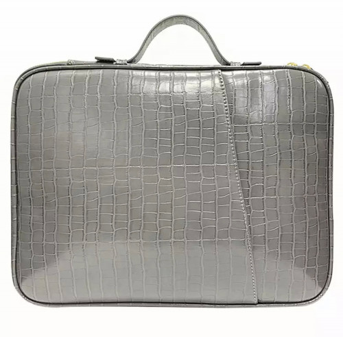 Laptop bag - رمادي