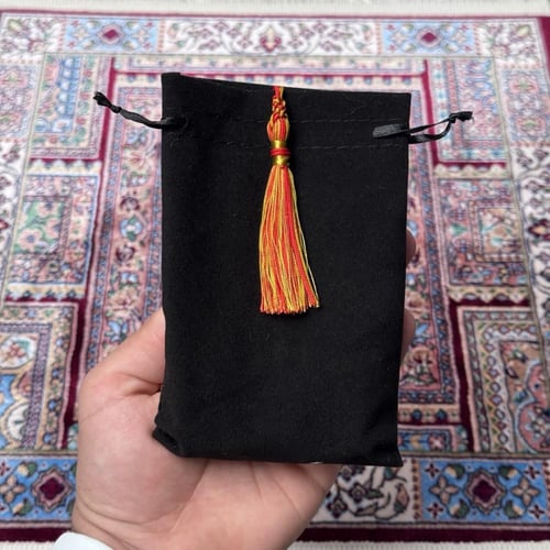 مسباح زعفراني عسلي شفاف