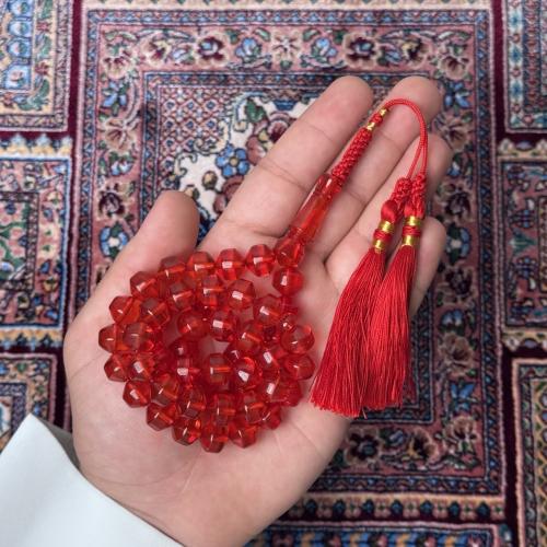 مسباح زعفراني مشمشي شفاف