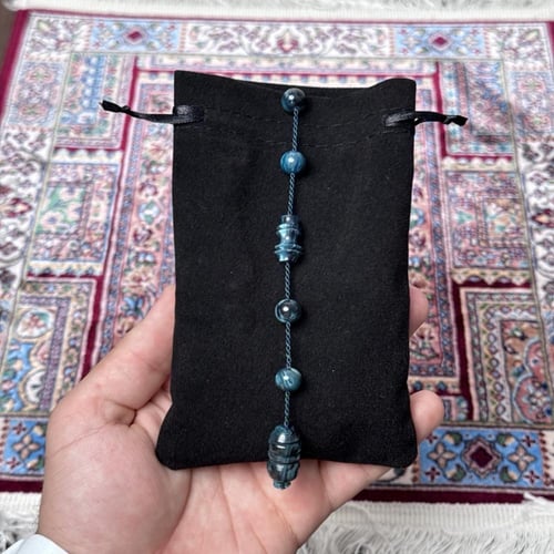 فاتوران تركواز مموج ذروي منفوخ