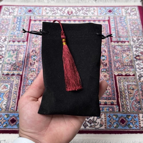 مسباح زعفراني وردي شفاف