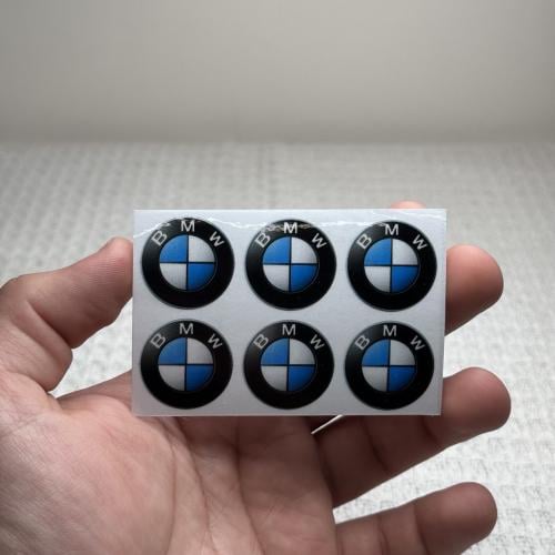 6 ملصقات BMW شفاف