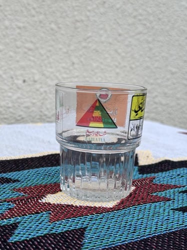 6 ملصقات شاي ربيع شفاف