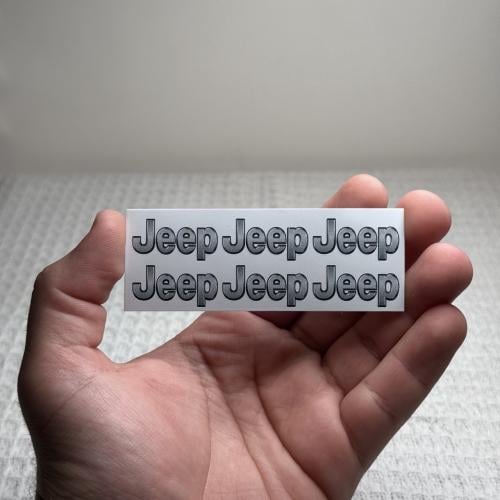 6 ملصقات Jeep