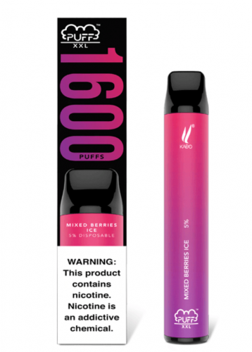 سحبة جاهزة بنكهة توت مشكل 1600 موشة Puff XXL Mixed...